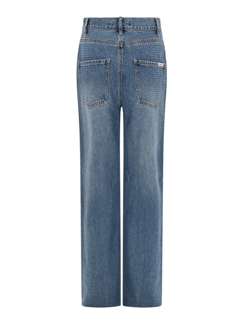 JEANS WITH RHINESTONES