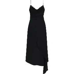 MIDI DRESS WITH LACE