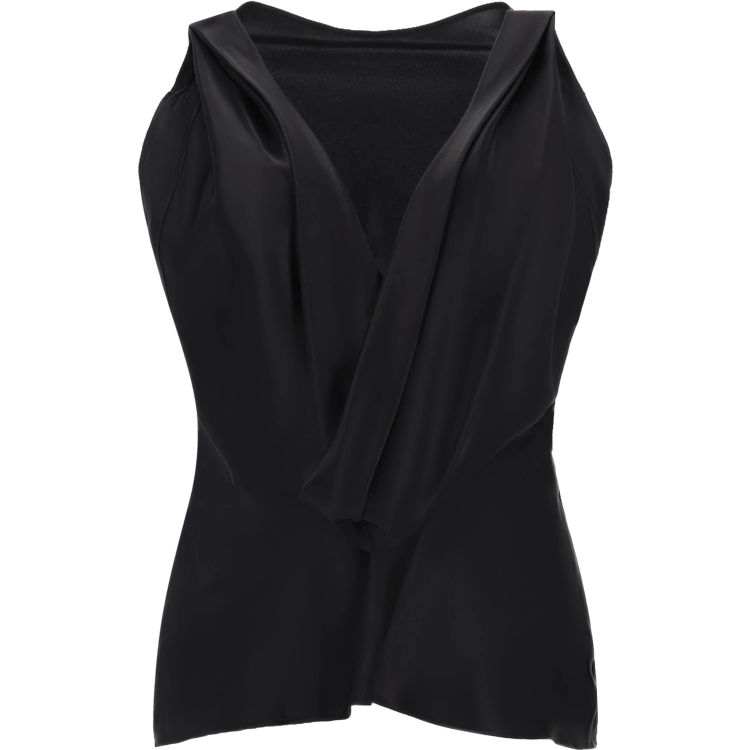 SILK DRAPED TOP