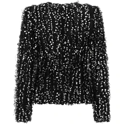 JACKET WITH "POLKA DOTS" EMBROIDERY