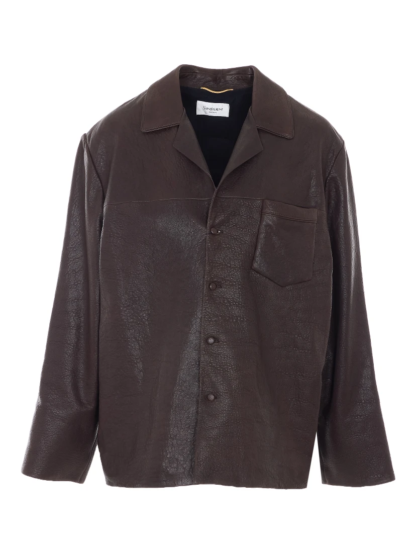 Saint Laurent  Jackets Brown