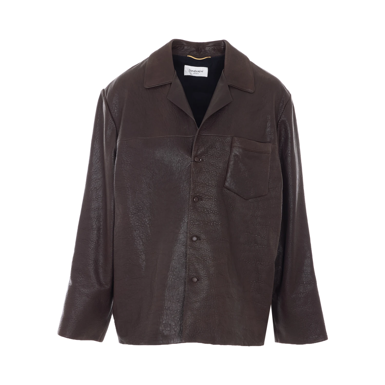 Saint Laurent Jackets Brown