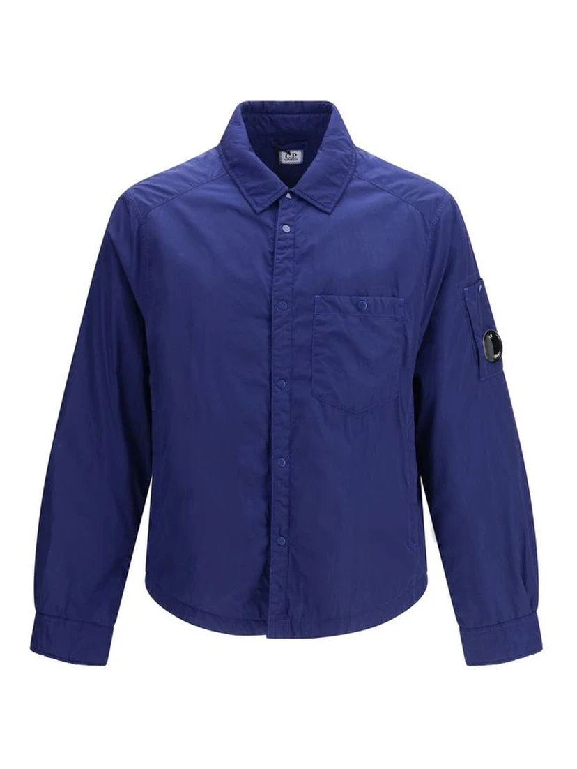 Blue Polyamide Coat