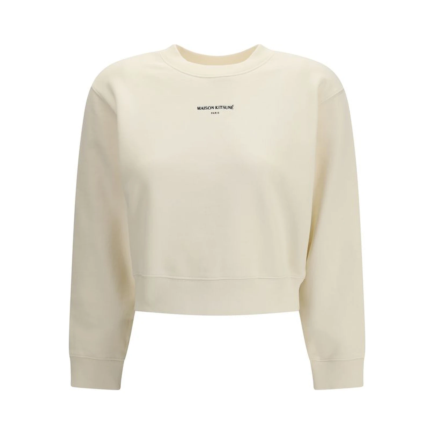 Beige Cotton Sweatshirt