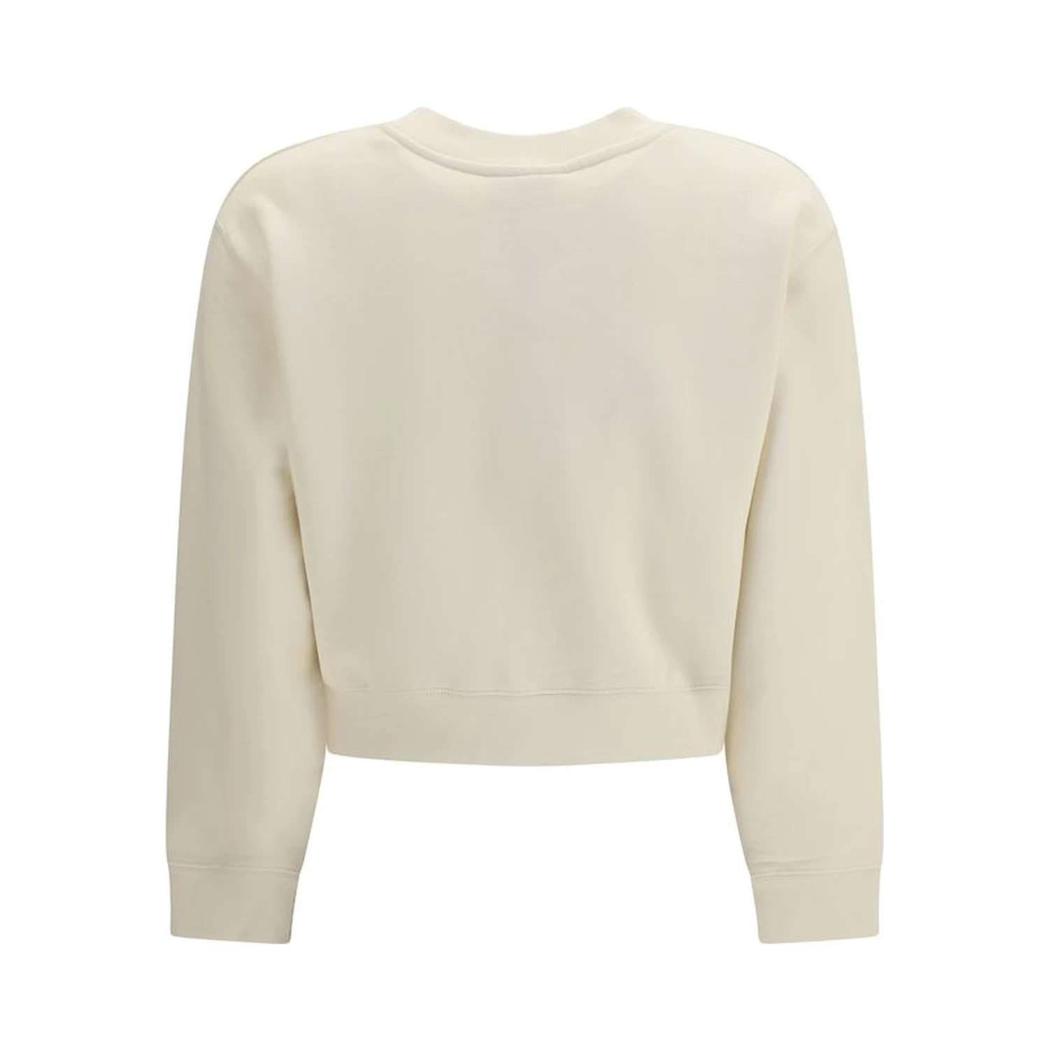 Beige Cotton Sweatshirt