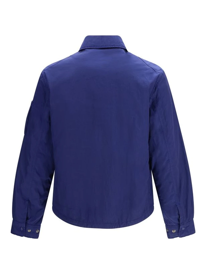Blue Polyamide Coat
