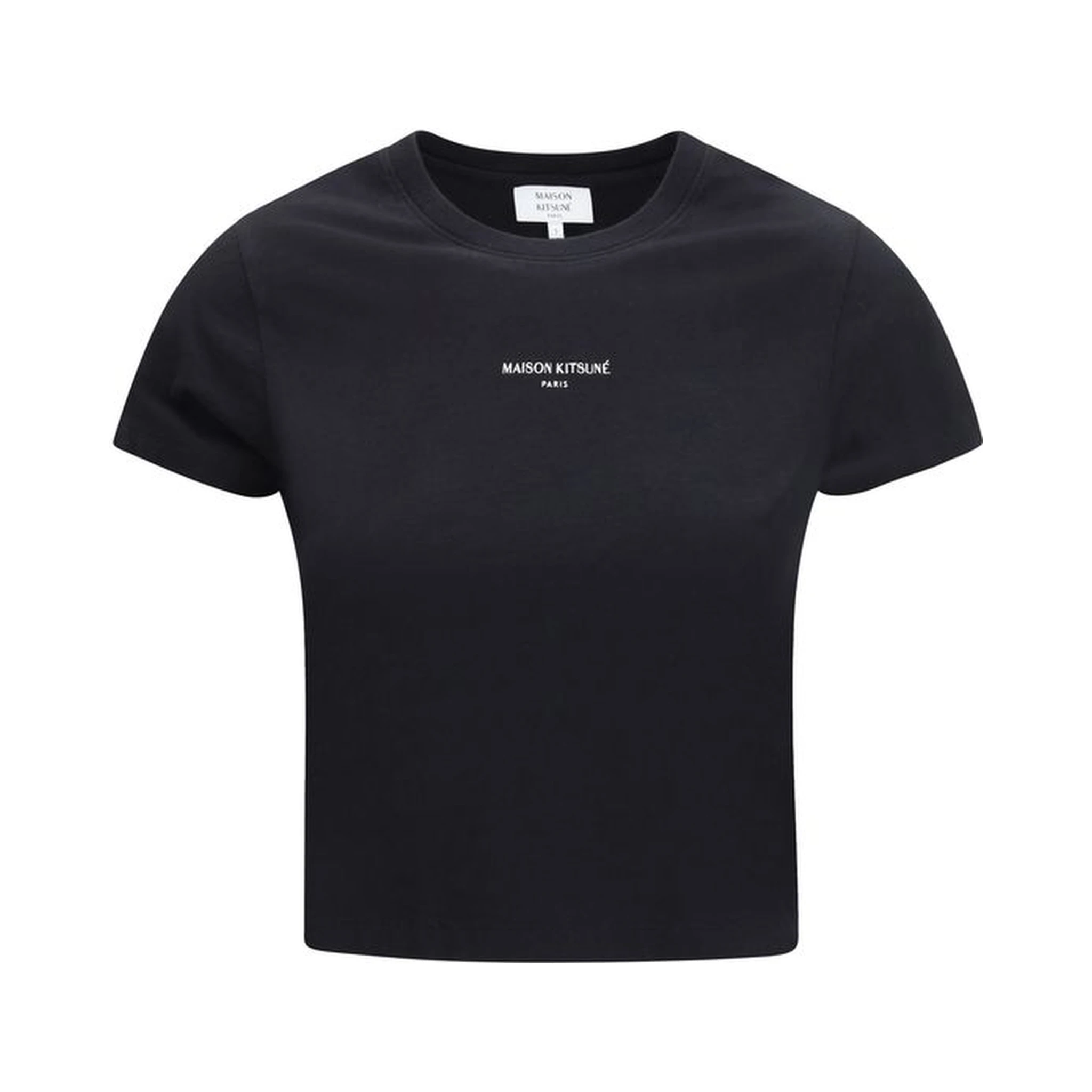 Black Cotton T-Shirt