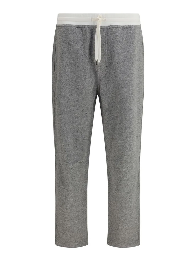 Gray Cotton Joggers (Workout Pants)