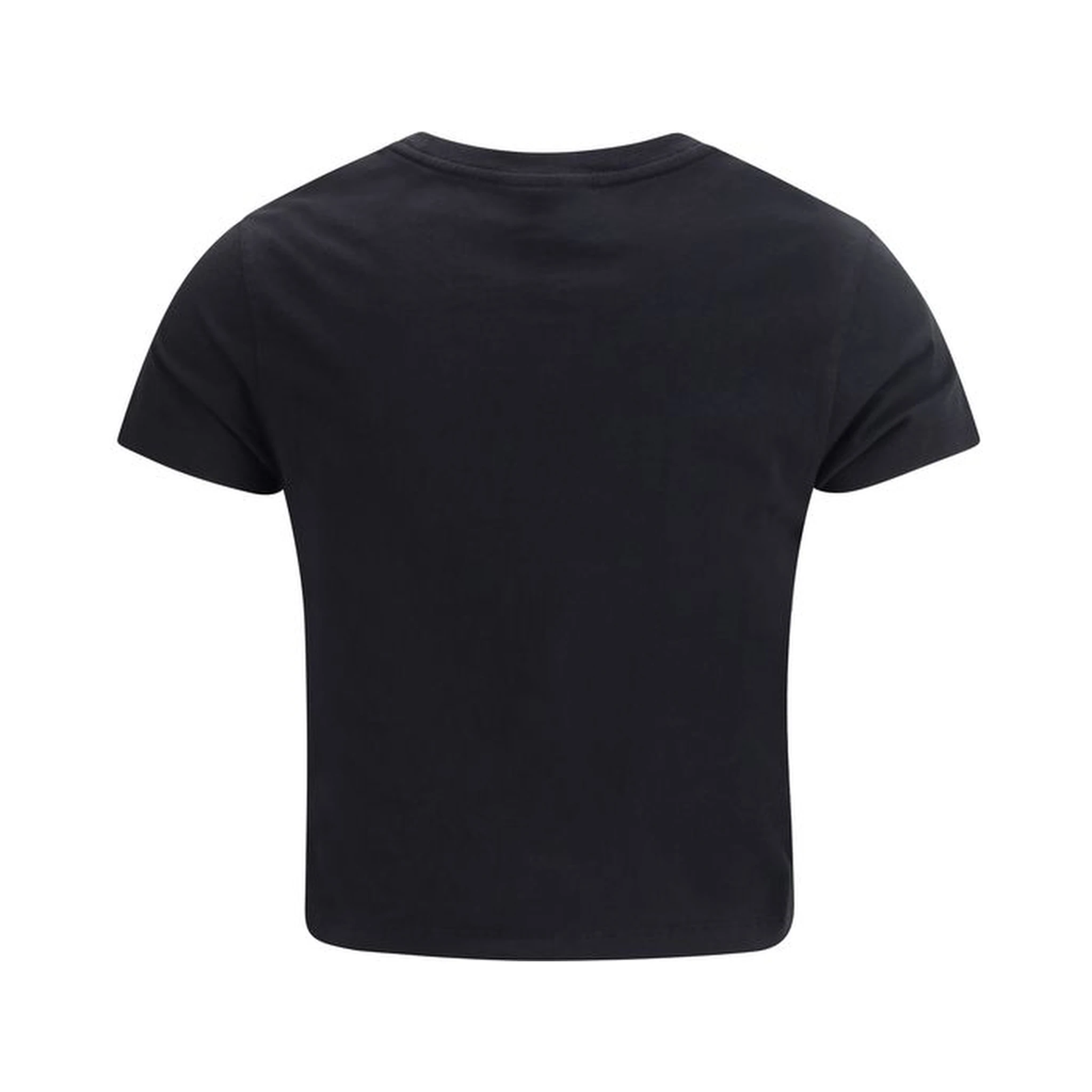 Black Cotton T-Shirt