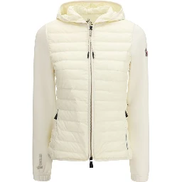 White Polyamide Shell Jacket