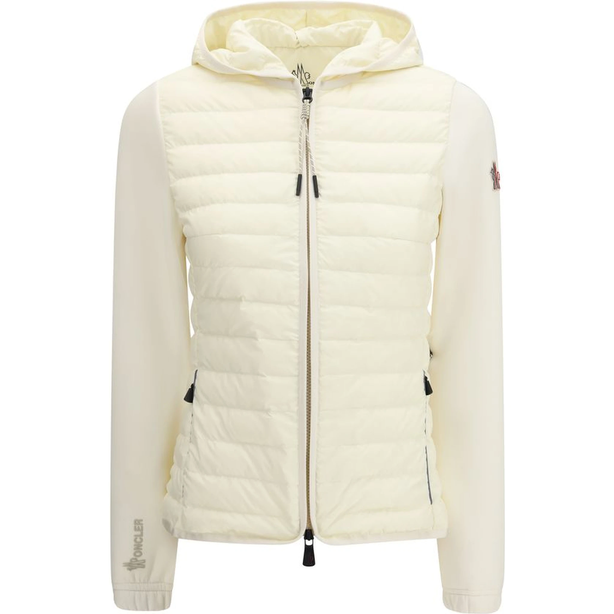 White Polyamide Shell Jacket