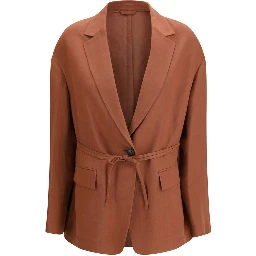 Multicolor Viscose Blazer