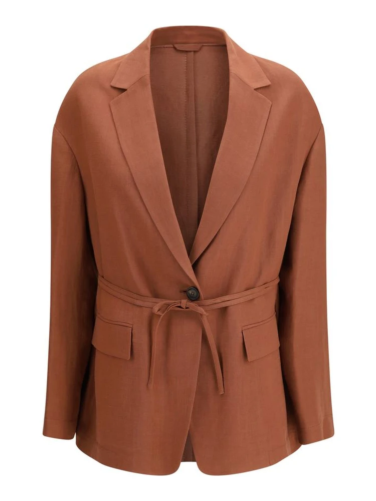 Multicolor Viscose Blazer