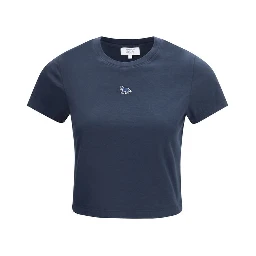 Blue Cotton T-Shirt
