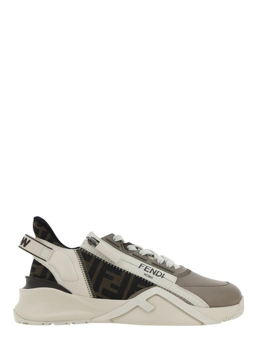 Brown Calf Leather Bos Taurus Athletic Sneakers