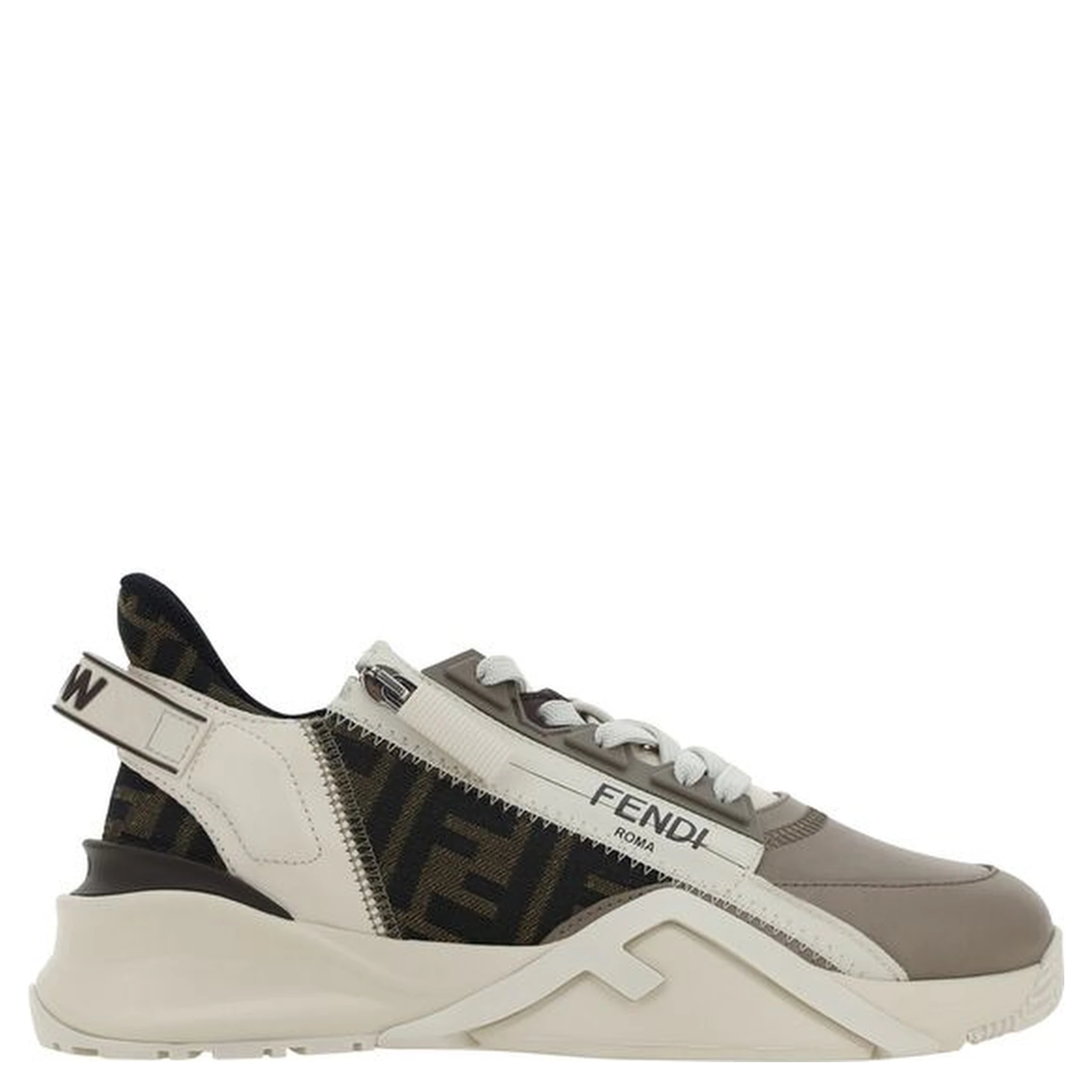 Brown Calf Leather Bos Taurus Athletic Sneakers