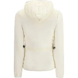 White Polyamide Shell Jacket