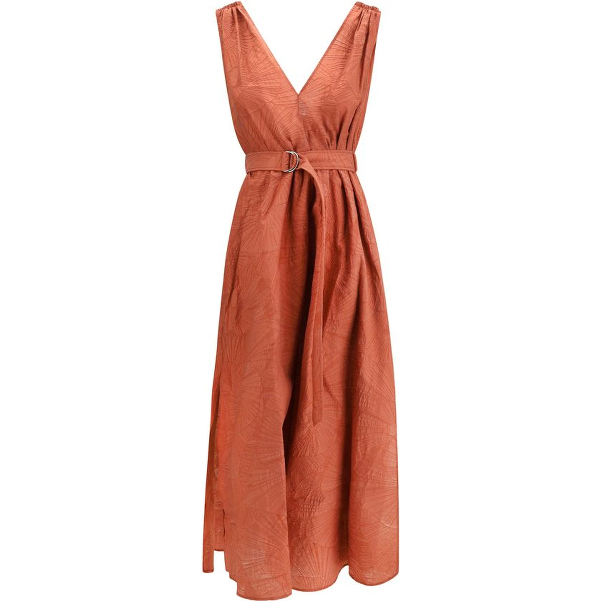 Multicolor Cotton Casual Dress