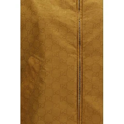 Beige Nylon Shell Jacket