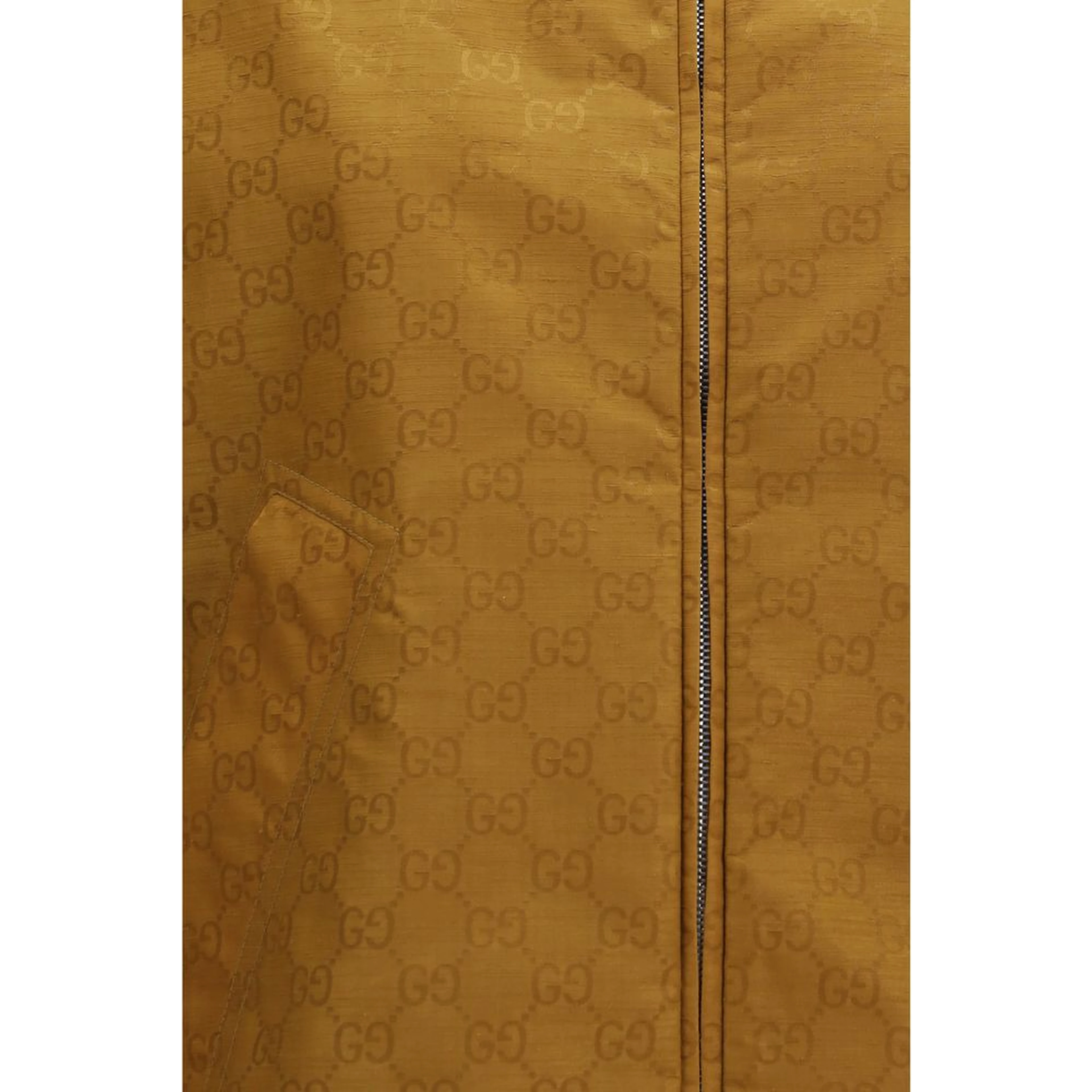 Beige Nylon Shell Jacket