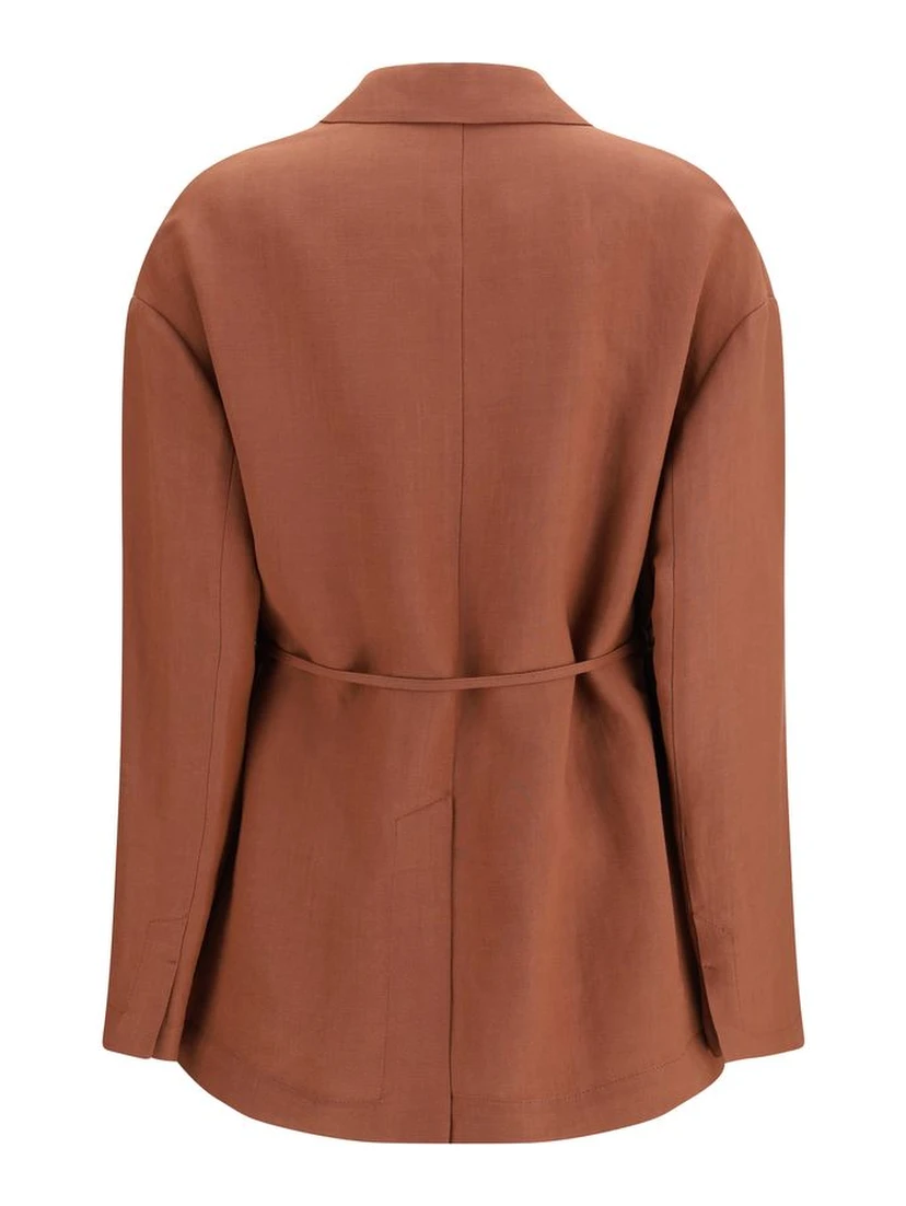 Multicolor Viscose Blazer