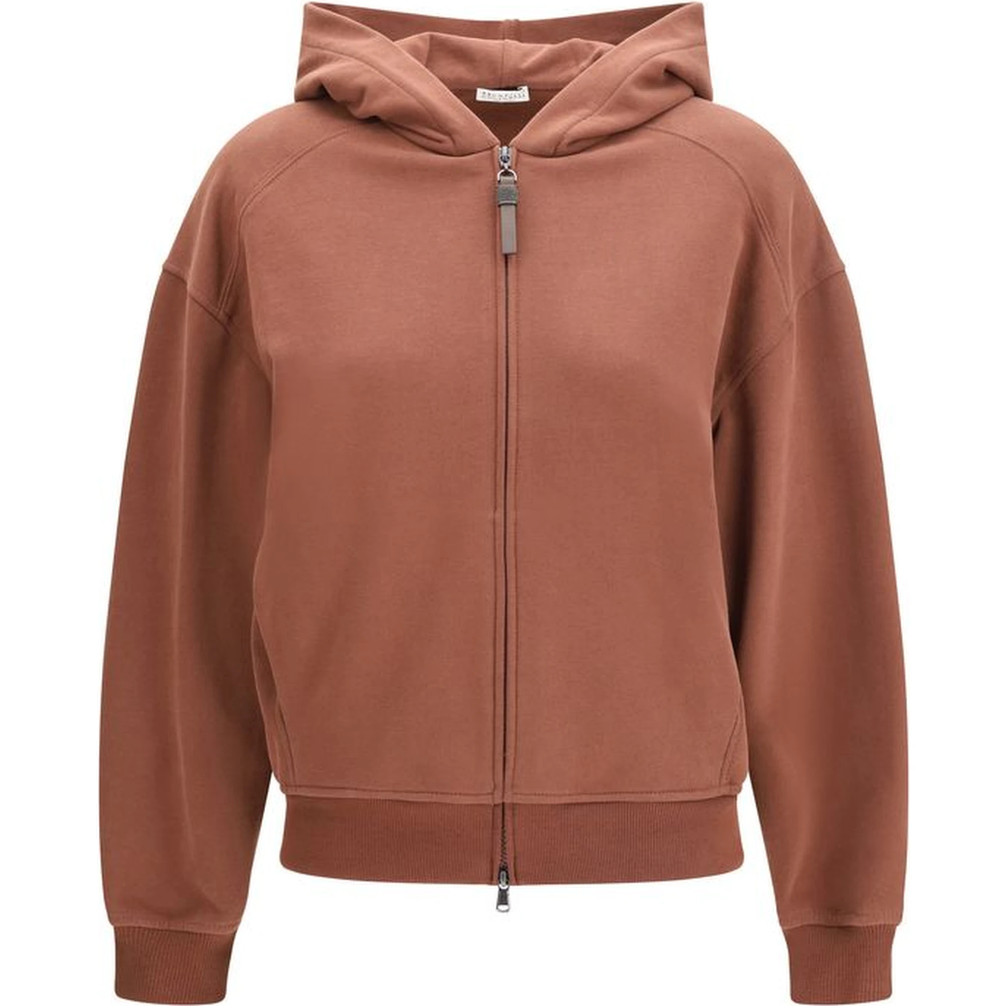 Brown Cotton Sweatshirt