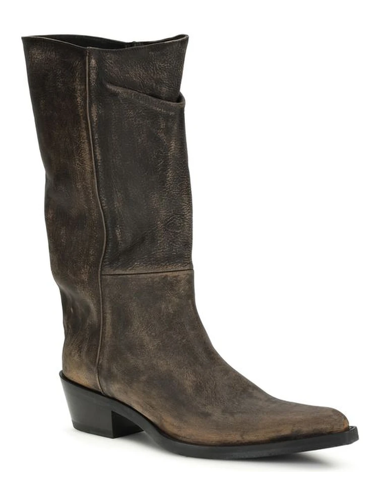 Brown Calf Leather Bos Taurus Boots alternative