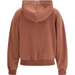 Brown Cotton Sweatshirt