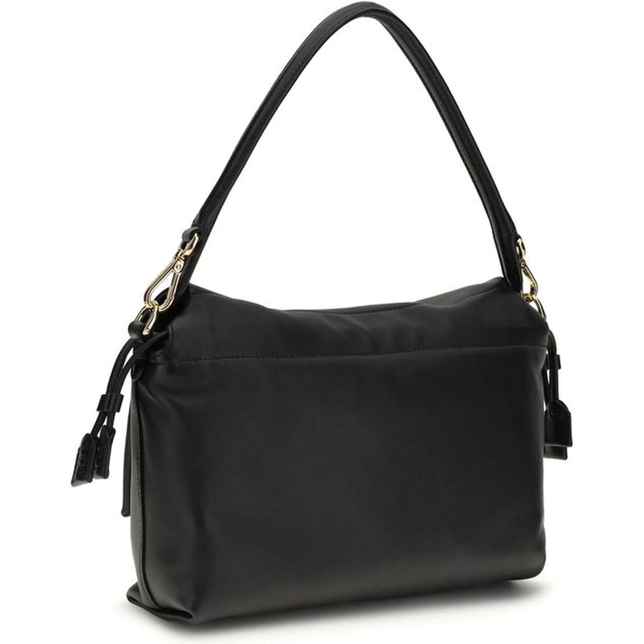 Black Calf Leather Bos Taurus Shoulder Bag