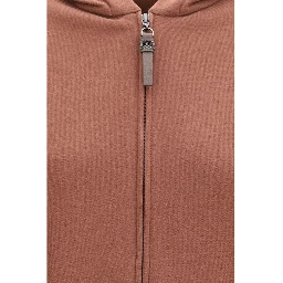 Brown Cotton Sweatshirt