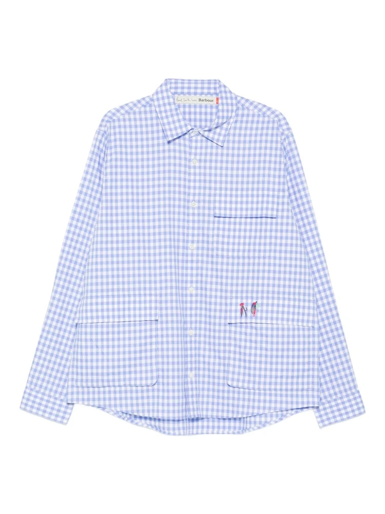 Barbour Shirts Blue