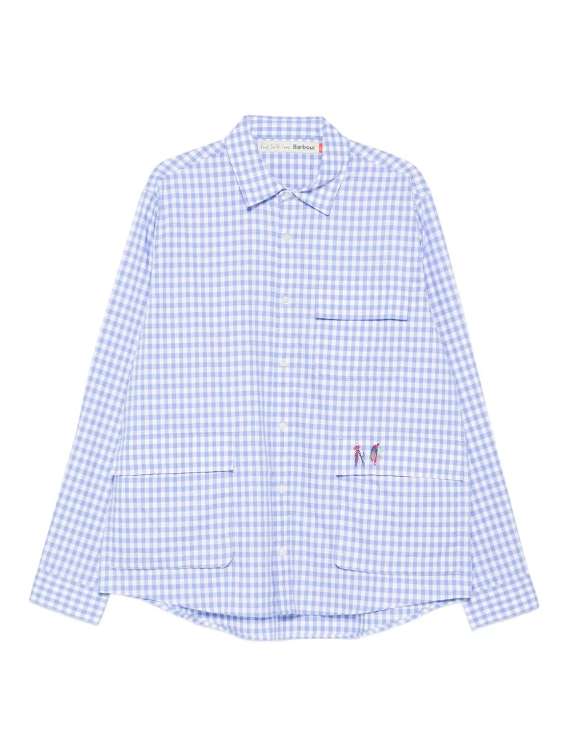 Barbour Shirts Blue