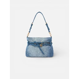 PINKO BELT MINI DENIM bag