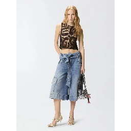 PINKO BLONDE bermuda shorts