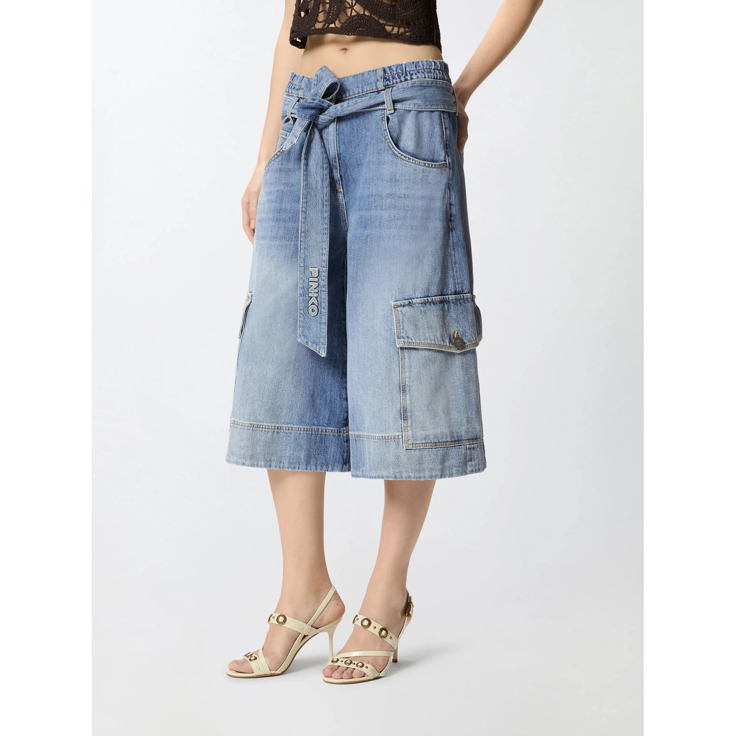 PINKO BLONDE bermuda shorts