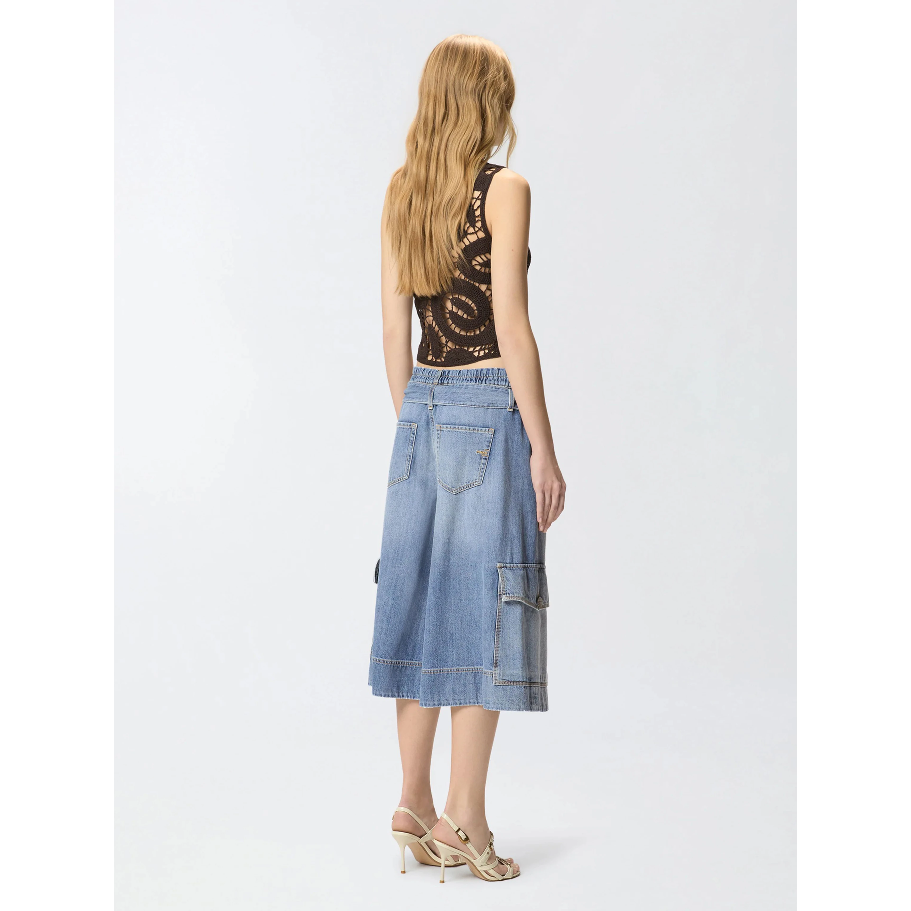 PINKO BLONDE bermuda shorts