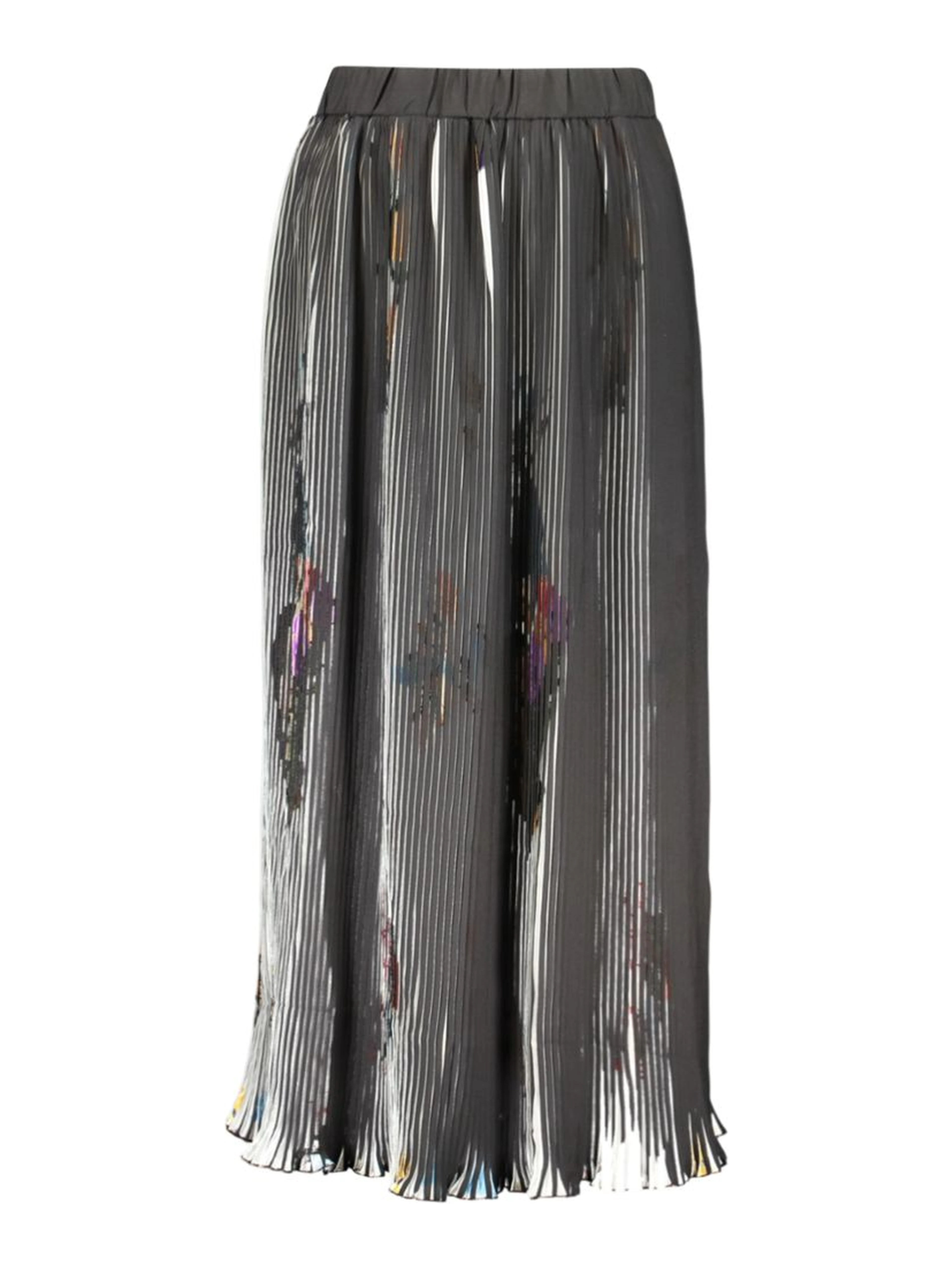 Nero Poliestere Womens Skirt