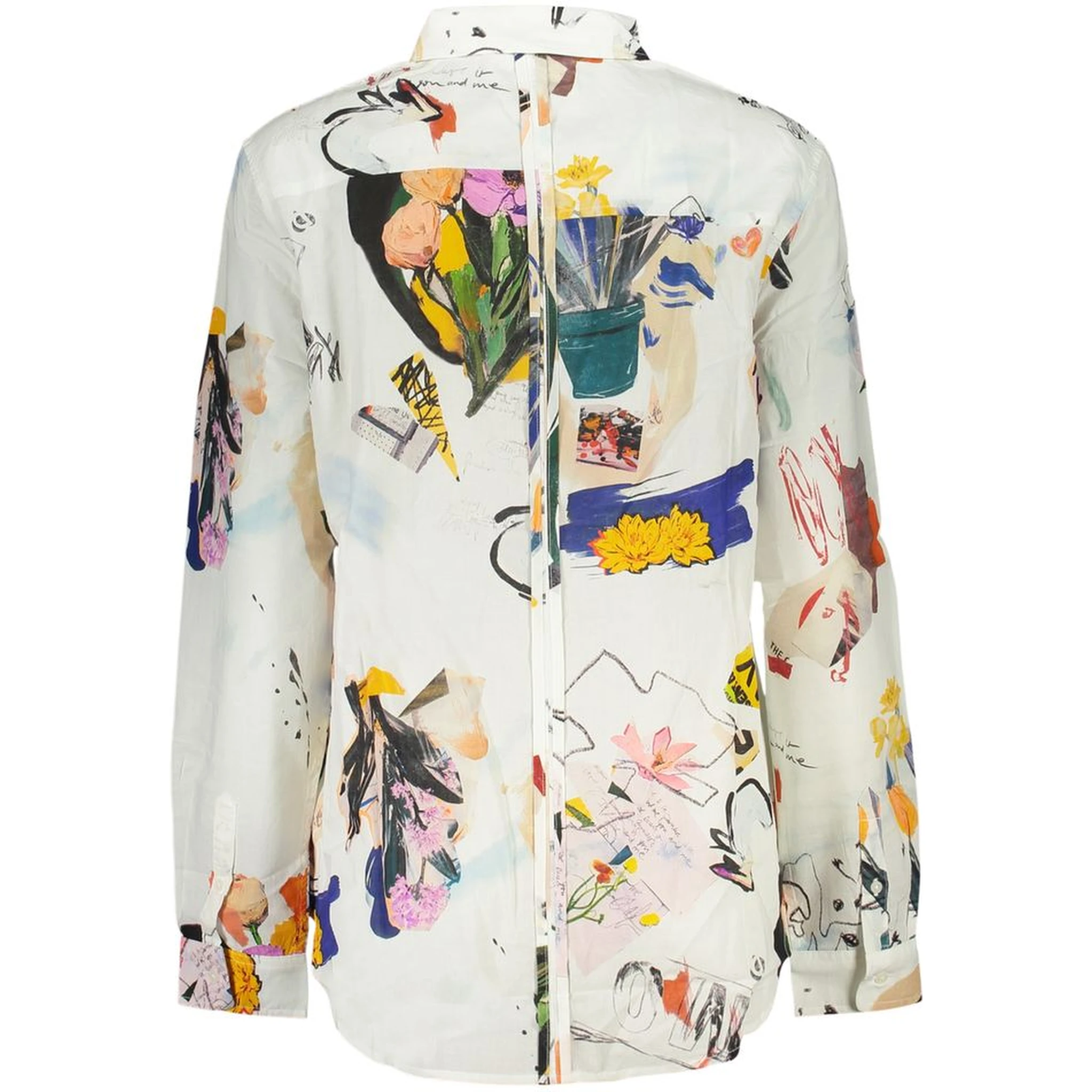 Bianco Cotton Women Shirt