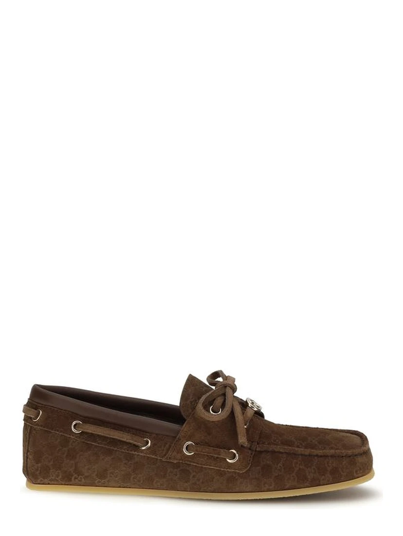 Brown Calf Leather Bos Taurus Slip-On Loafers