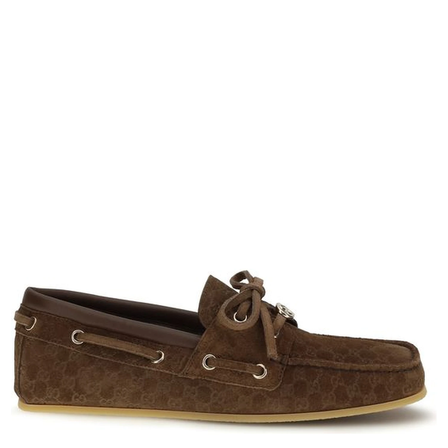 Brown Calf Leather Bos Taurus Slip-On Loafers