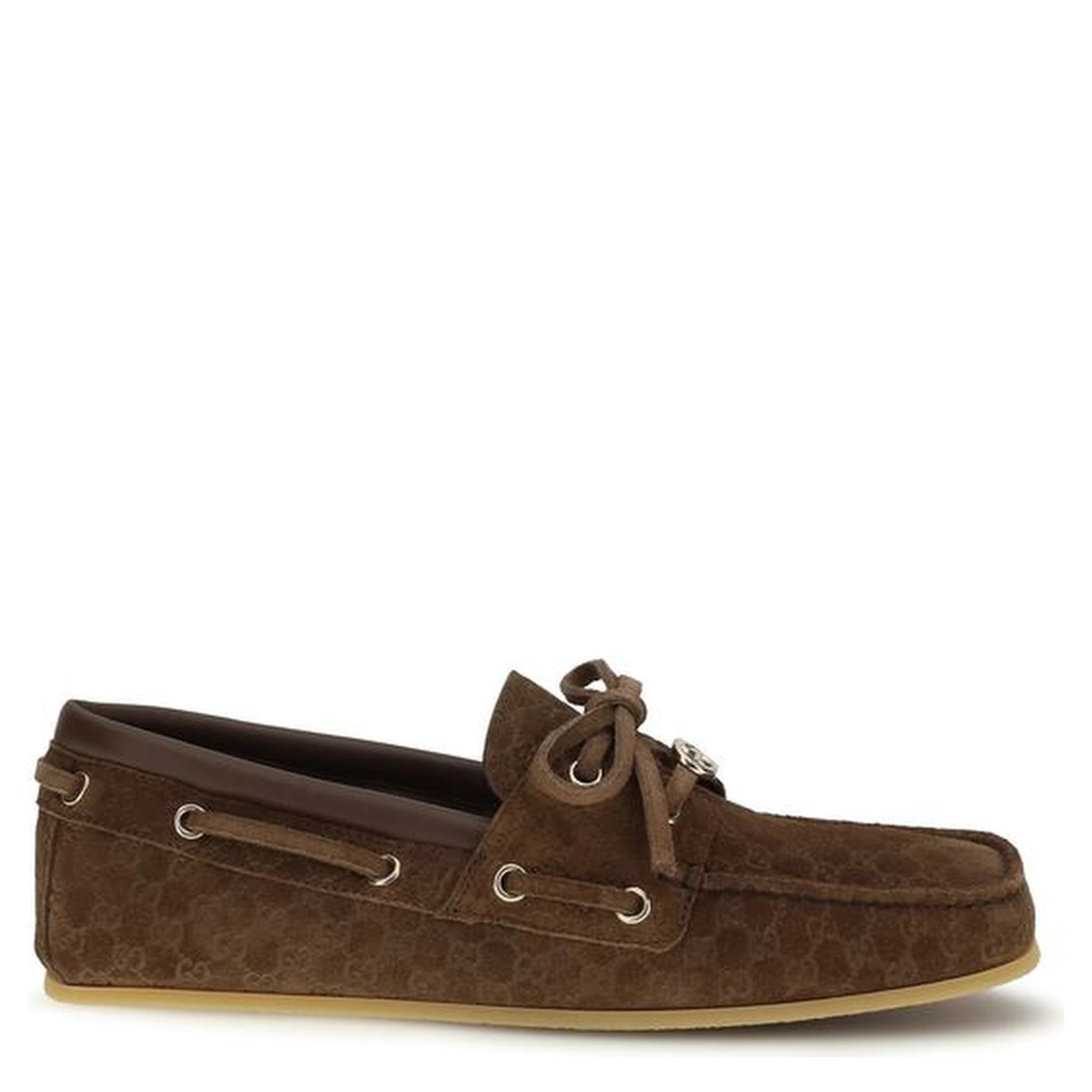 Brown Calf Leather Bos Taurus Slip-On Loafers