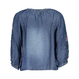 Blu Lyocell Women's Shirt