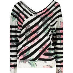 Black Viscosa Women's Sweater