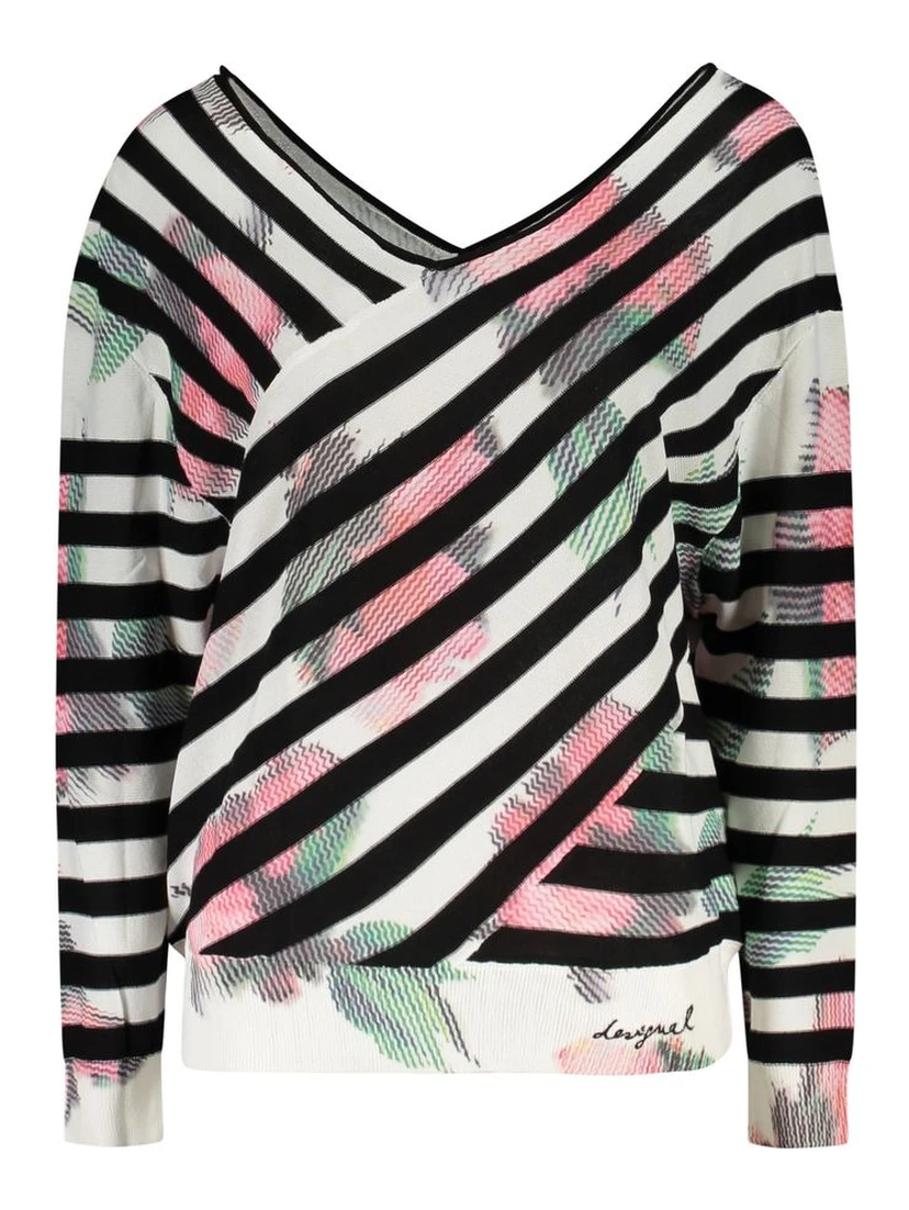 Black Viscosa Women's Sweater