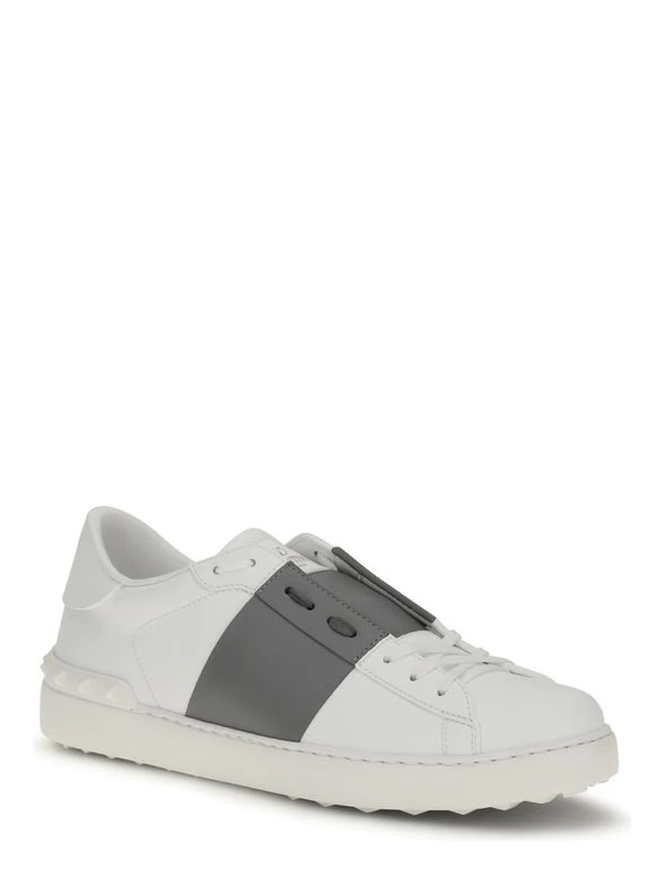 White Calf Leather Bos Taurus Low Top Sneakers alternative