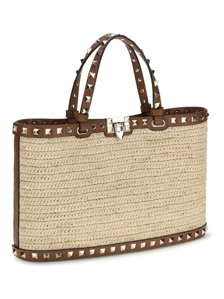 Beige Raffia Shoulder Bag alternative