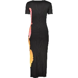 Black Viscose Women Dress