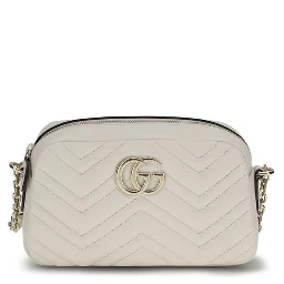 White Calf Leather Bos Taurus Handbag