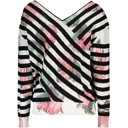 Black Viscosa Women's Sweater