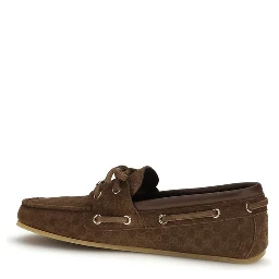 Brown Calf Leather Bos Taurus Slip-On Loafers